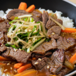 apanese+Beef and Vegetable Stir-Fry